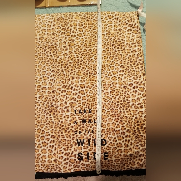 Cheetah Animal Print Bath Hand Towel - Picture 3 of 8